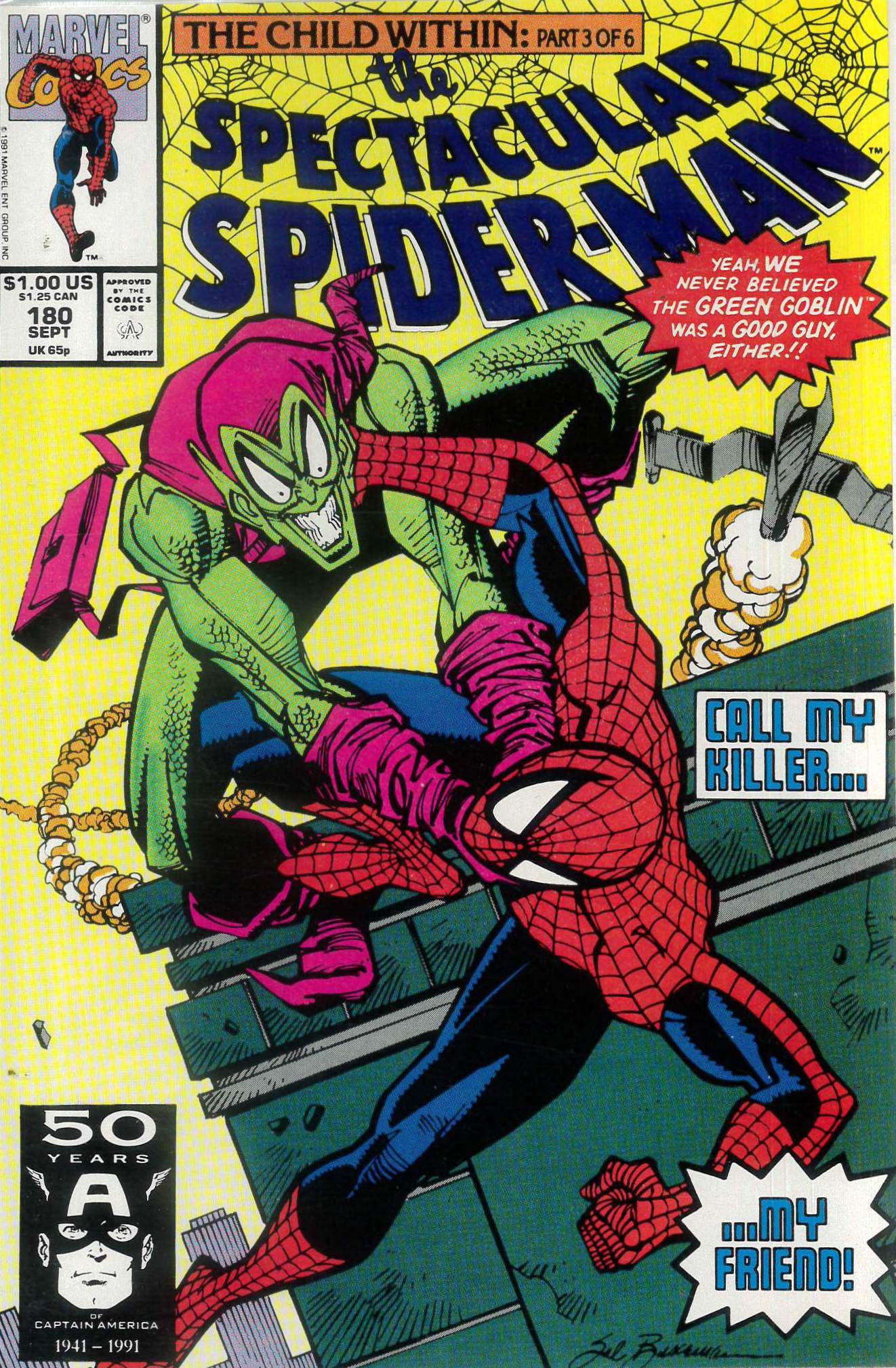 SPECTACULAR SPIDER-MAN (1976-1998,2011 SERIES) #180 SPECTACULAR SPIDER-MAN (1976-1998,2011 SERIES) #180