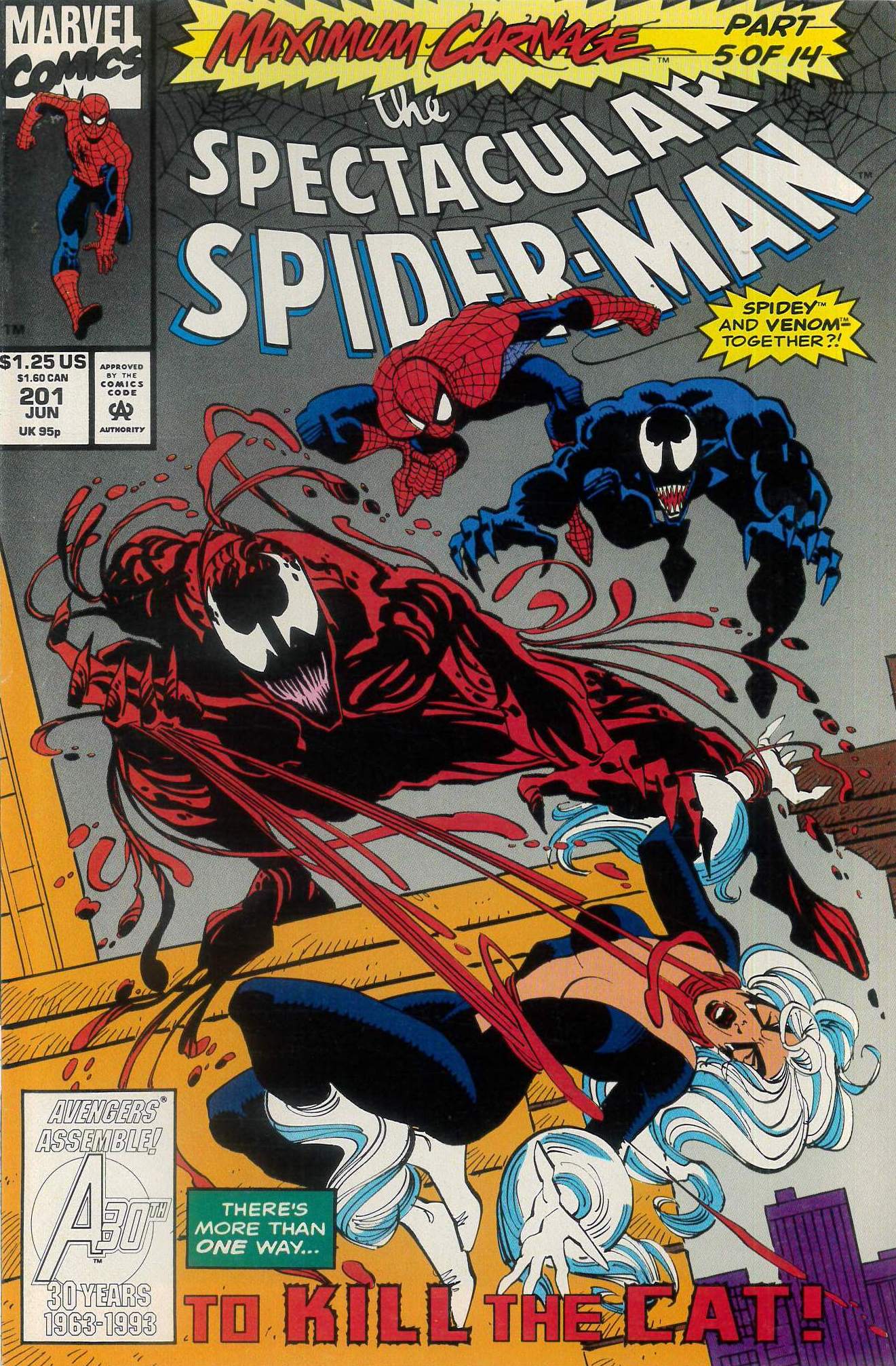 SPECTACULAR SPIDER-MAN (1976-1998,2011 SERIES) #201: Maximum Carnage #5/14 SPECTACULAR SPIDER-MAN (1976-1998,2011 SERIES) #201: Maximum Carnage #5/14