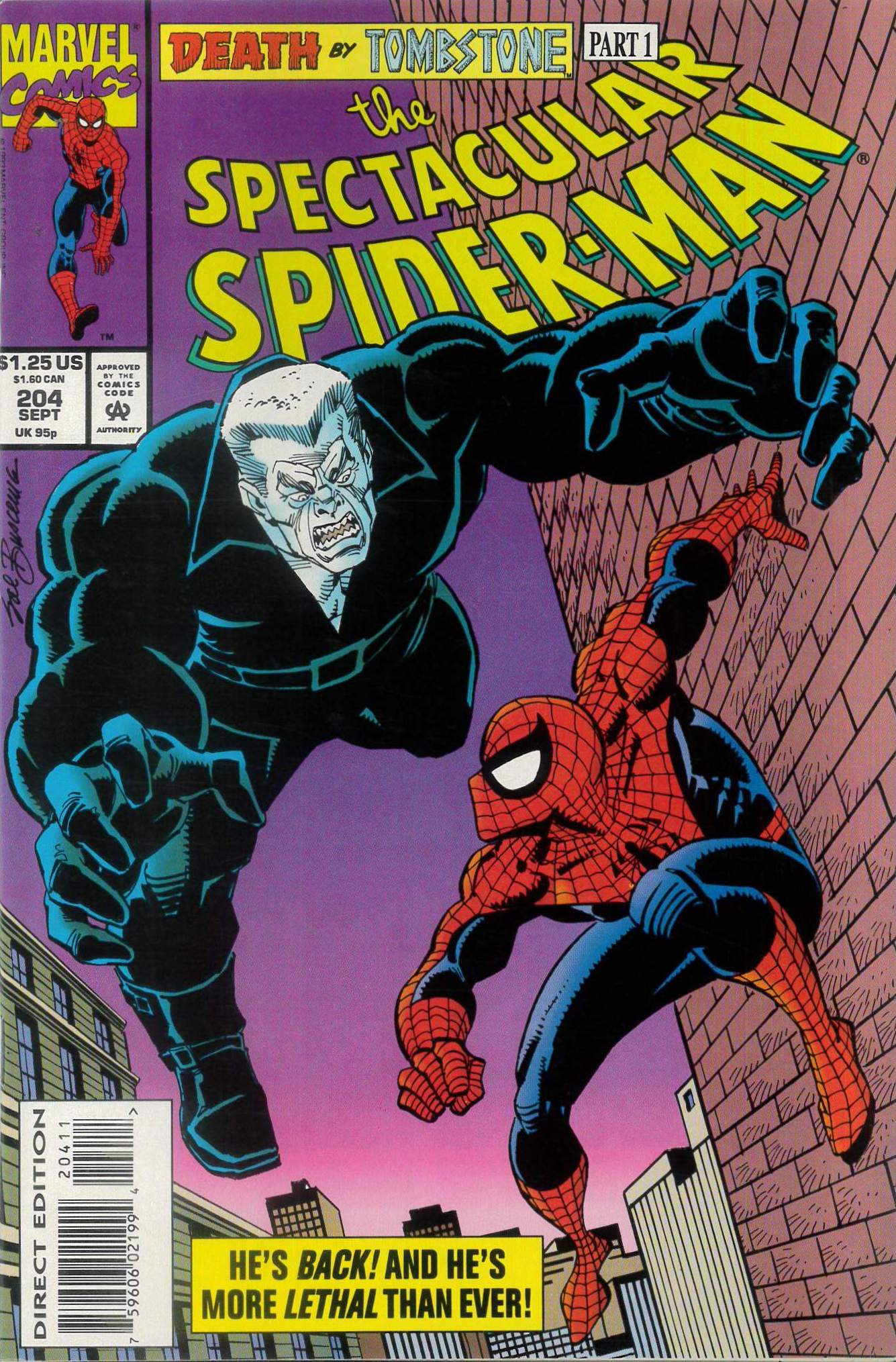 SPECTACULAR SPIDER-MAN (1976-1998,2011 SERIES) #204 SPECTACULAR SPIDER-MAN (1976-1998,2011 SERIES) #204