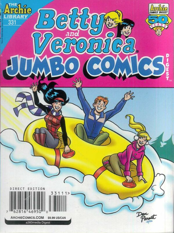 BETTY AND VERONICA DOUBLE DIGEST #331: Bill Golliher cover A