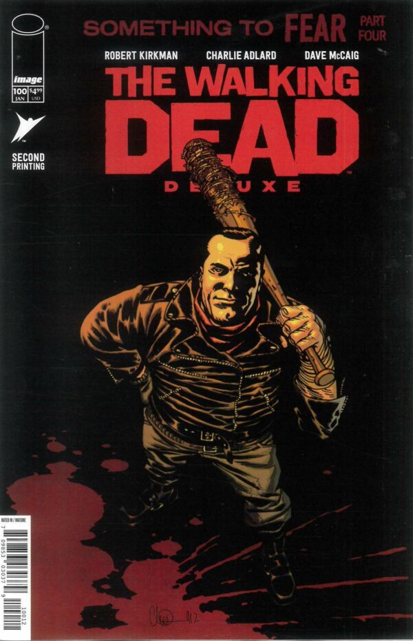 WALKING DEAD DELUXE #100: Charlie Adlard 2nd Print