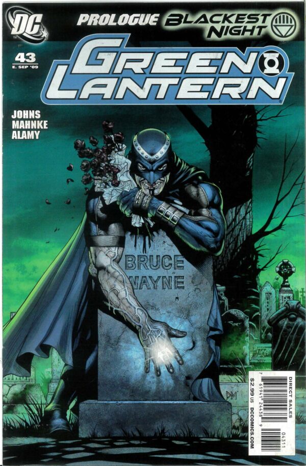 GREEN LANTERN (2005-2011 SERIES) #43: Blackest Night Prologue – 9.2 (NM)