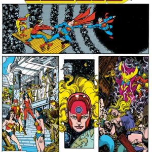 CRISIS ON INFINITE EARTHS #11: 2025 Facsimile edition (George Perez Foil cover C)