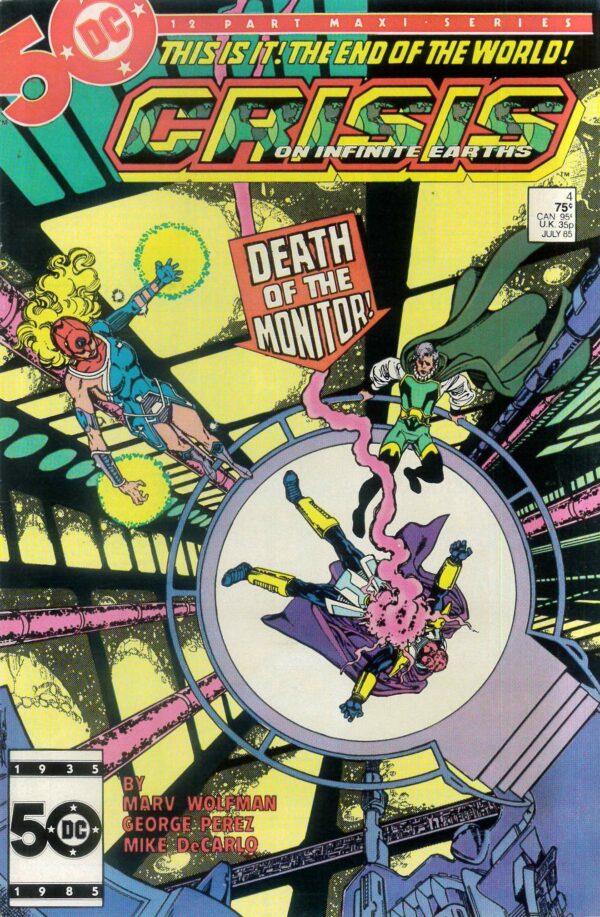 CRISIS ON INFINITE EARTHS #4: 9.6 (NM)