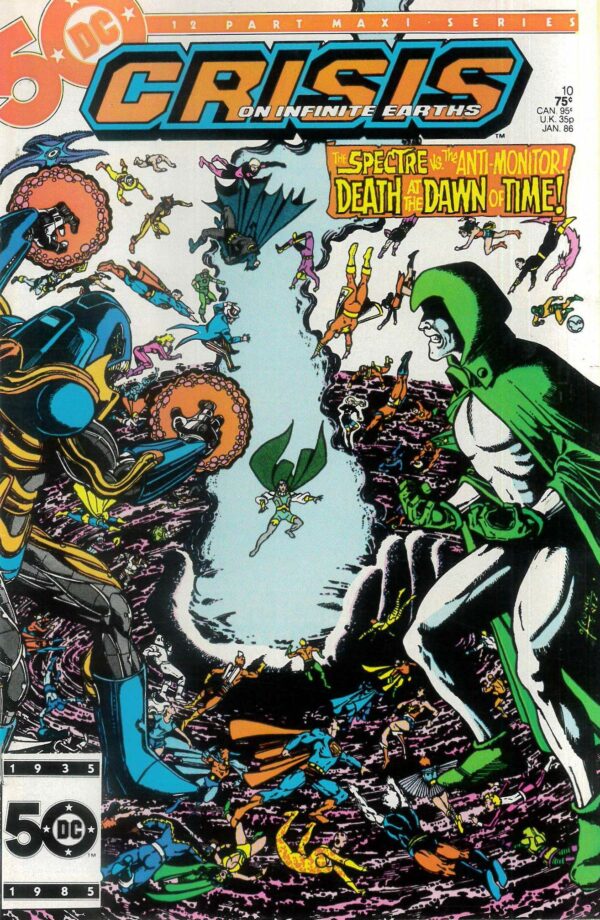 CRISIS ON INFINITE EARTHS #10: 9.8 (NM)