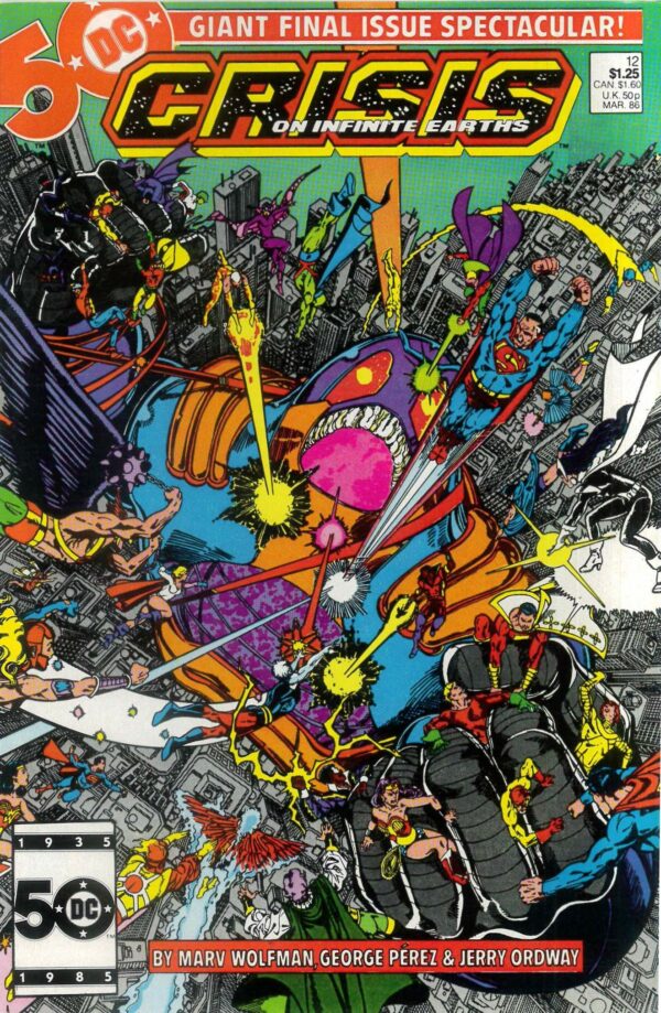 CRISIS ON INFINITE EARTHS #12: 9.4 (NM)