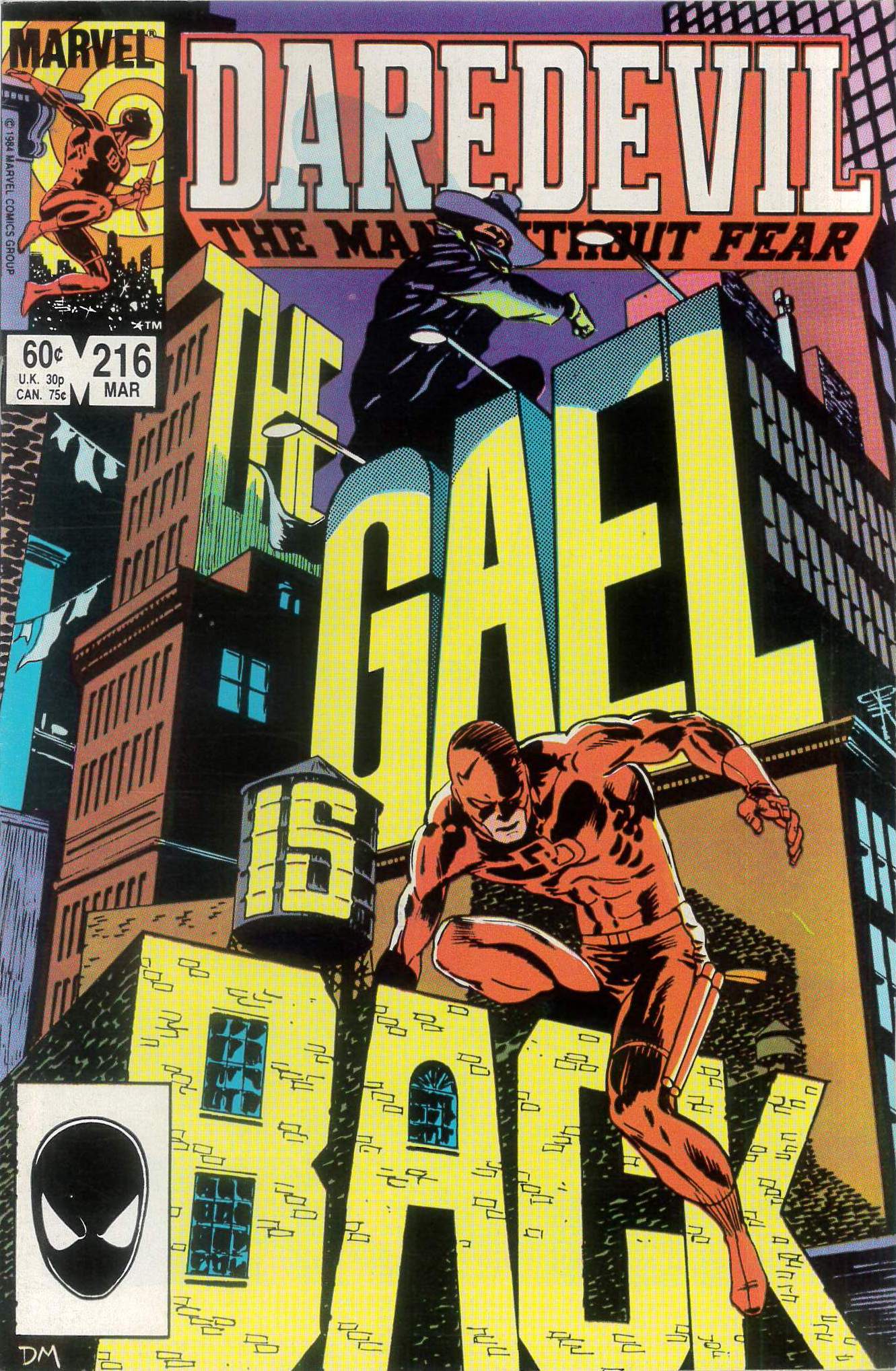 DAREDEVIL (1964-2018 SERIES) #216 DAREDEVIL (1964-2018 SERIES) #216