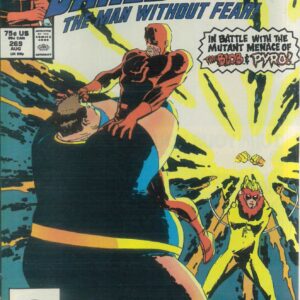 DAREDEVIL (1964-2018 SERIES) #269: Blob: Pyro: last 75 cent cover price: