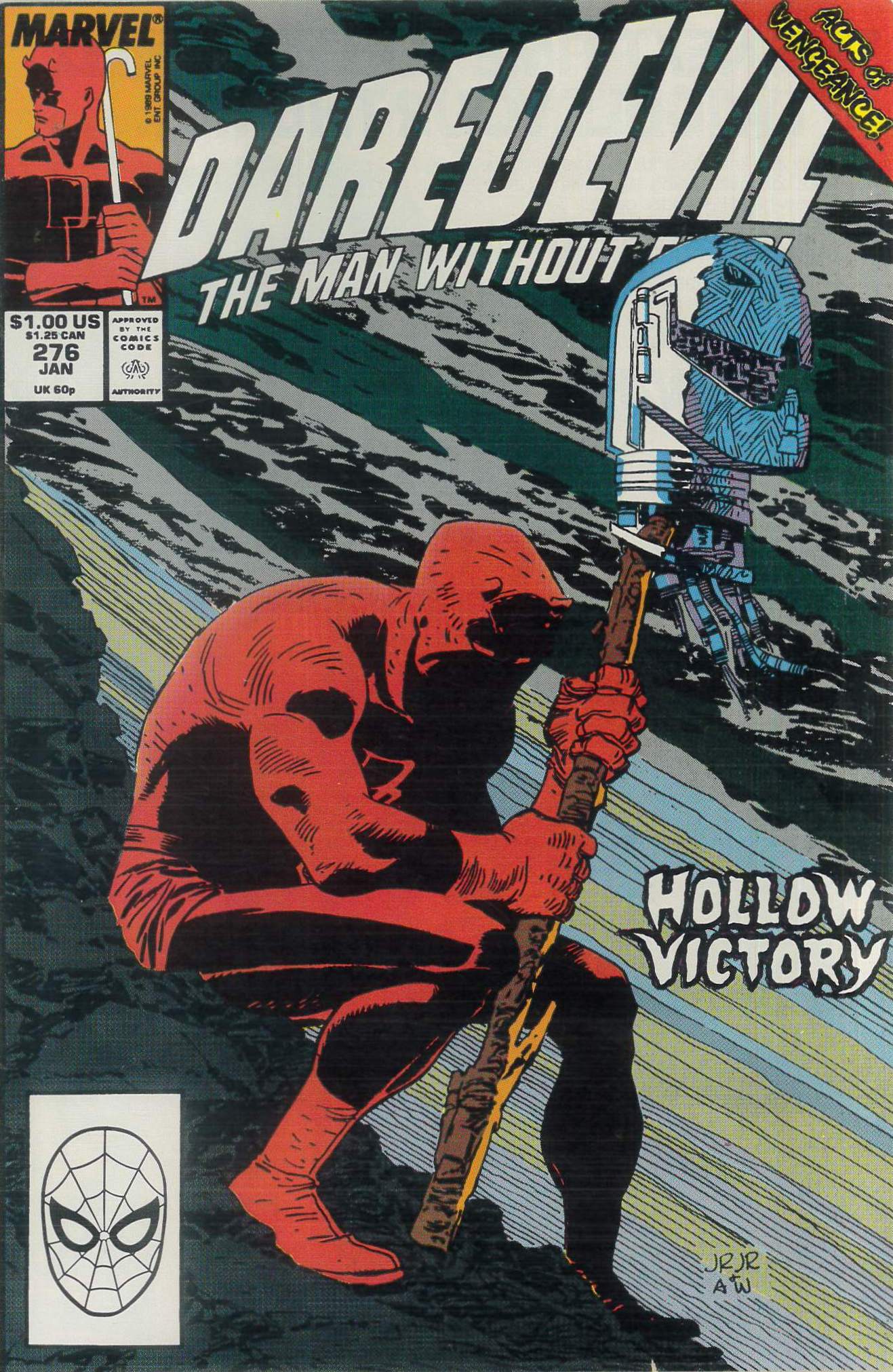 DAREDEVIL (1964-2018 SERIES) #276: Acts of Vengence: Ultron: Karnak: Gorgon: Newsstand DAREDEVIL (1964-2018 SERIES) #276: Acts of Vengence: Ultron: Karnak: Gorgon: Newsstand