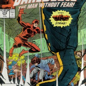 DAREDEVIL (1964-2018 SERIES) #274: Inhumans: Blackbolt: Medusa: Karnak: Lockjaw: Gorgon: NM