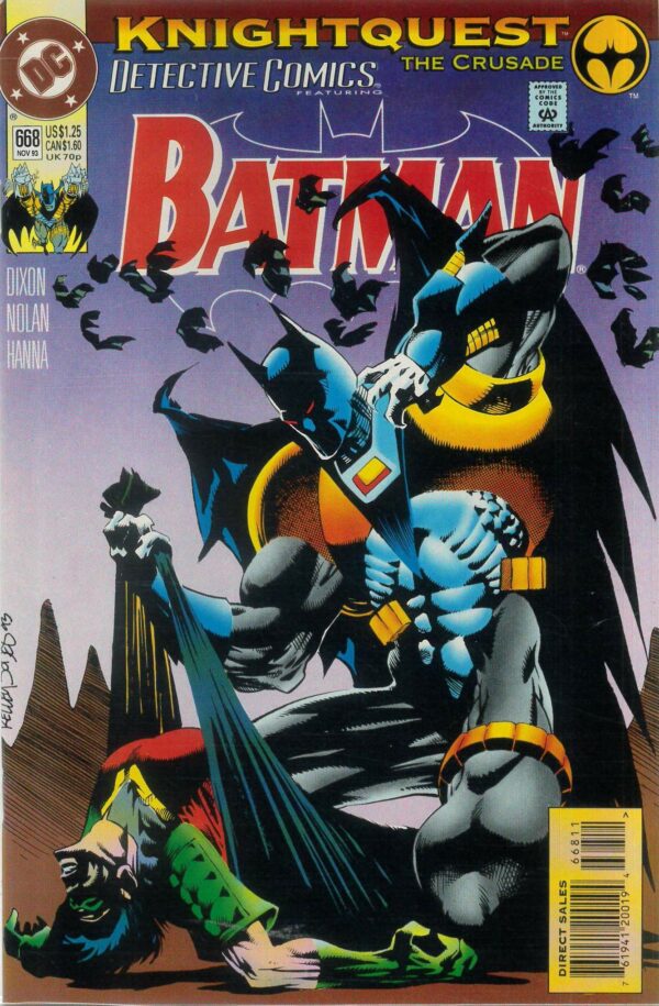DETECTIVE COMICS (1935- SERIES) #668: Knightquest: Azrael/Batman (Jean Paul Valley)
