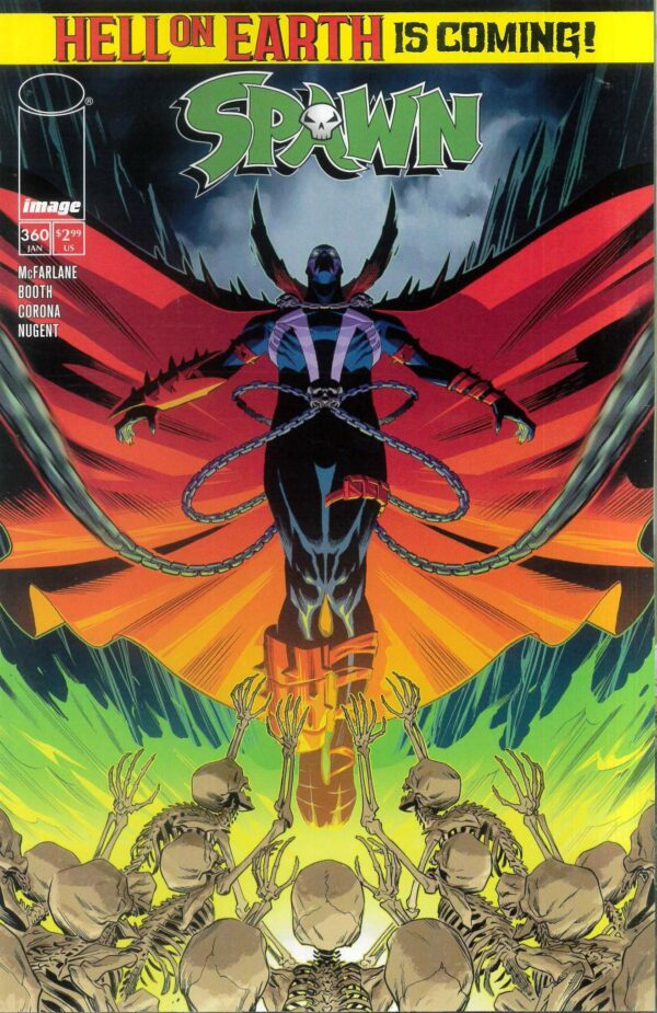 SPAWN (VARIANT EDITION) #360: Marco Failla cover B