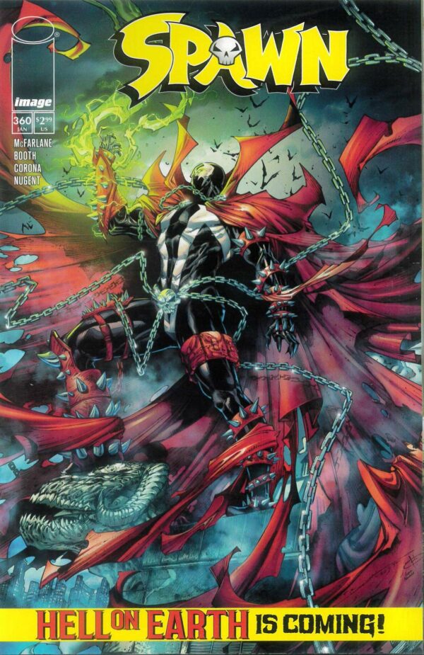 SPAWN (VARIANT EDITION) #360: Brett Booth cover C