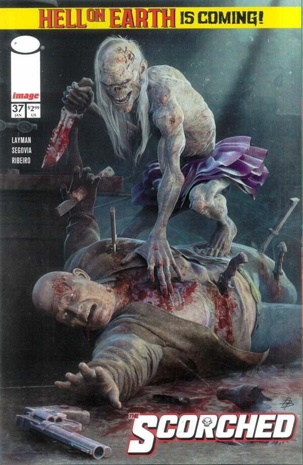 SPAWN: THE SCORCHED #37: Bjorn Barends cover A