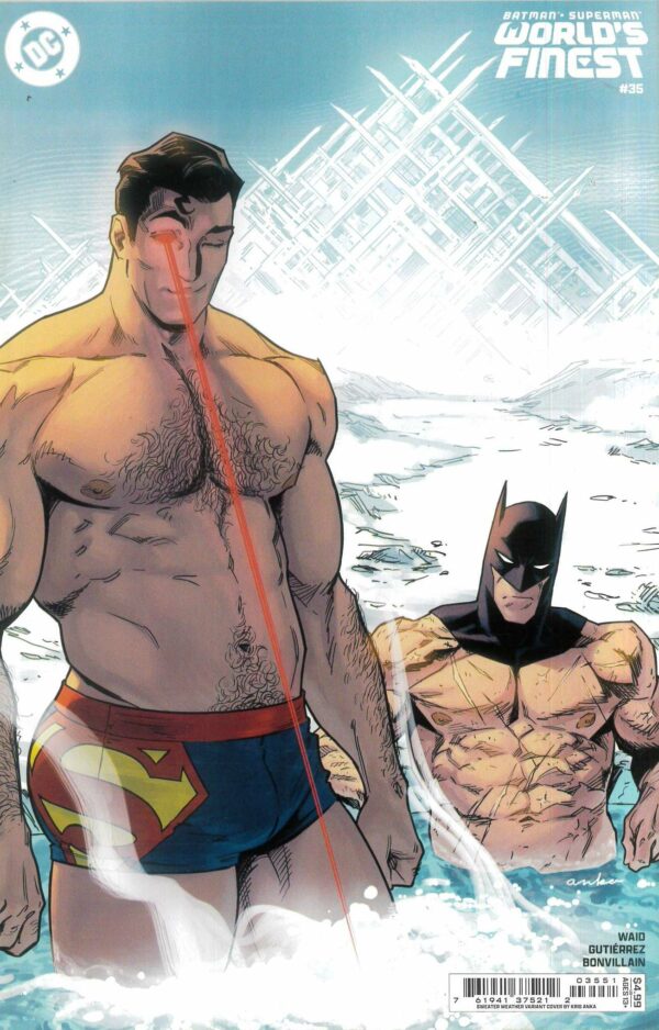 BATMAN/SUPERMAN: WORLD’S FINEST #35: Kris Anka Sweater Weather cover E