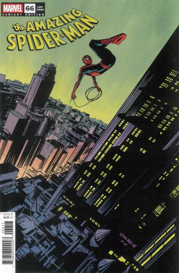 AMAZING SPIDER-MAN (2022 SERIES) #66: Chris Samnee RI cover Q