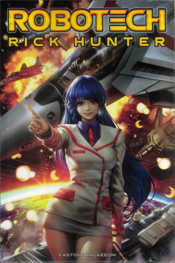 ROBOTECH: RICK HUNTER TP #1: Derrick Chew Direct Market cover