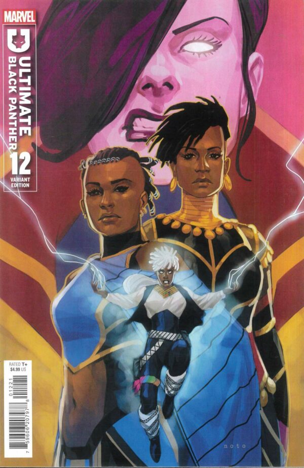 ULTIMATE BLACK PANTHER #12: Phil Noto cover B