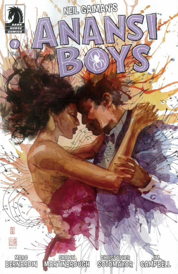 ANANSI BOYS I #7: David Mack cover A