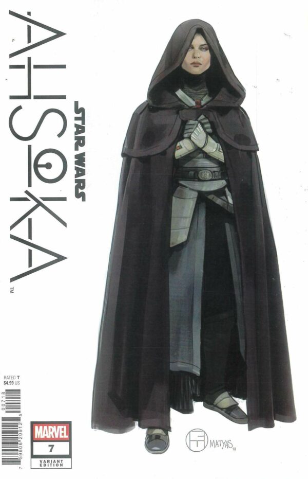 STAR WARS: AHSOKA #7: Concept Art RI cover R