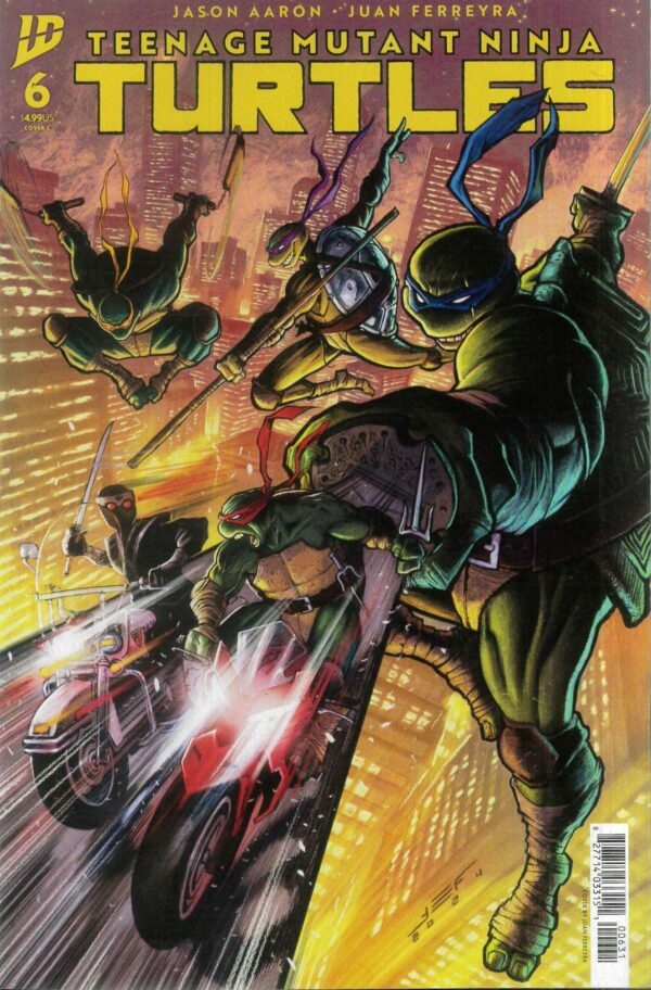 TEENAGE MUTANT NINJA TURTLES (2024 SERIES) #6: Juan Ferreyra cover C