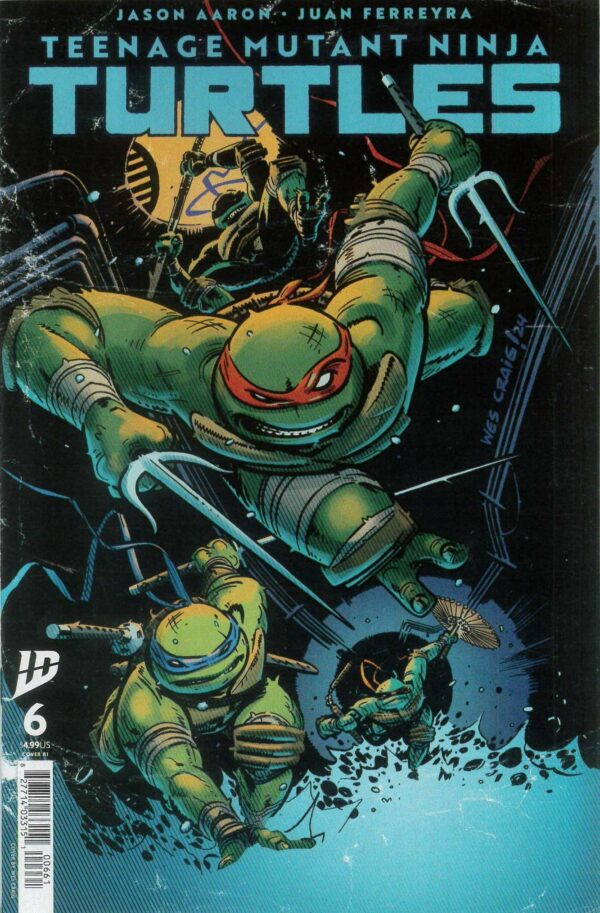TEENAGE MUTANT NINJA TURTLES (2024 SERIES) #6: Wes Craig RI cover F