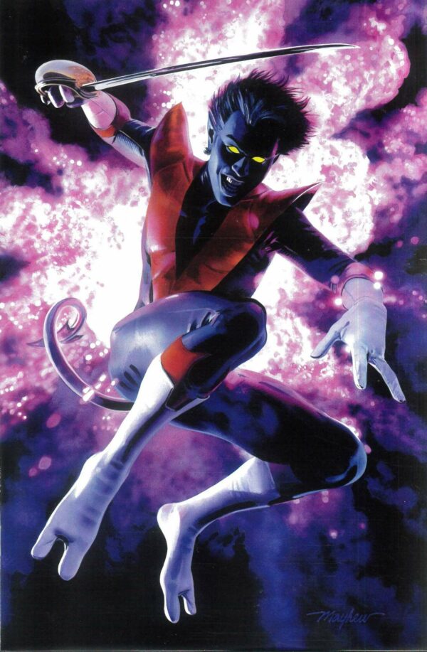 UNCANNY X-MEN (2024 SERIES) #9: Mike Mayhew virgin Nightcrawler RI cover P