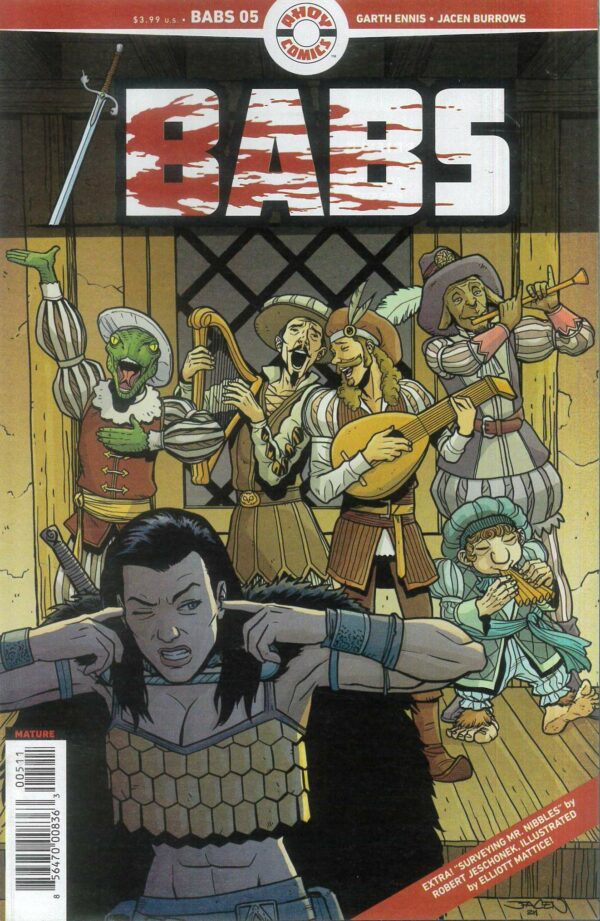 BABS #5: Jacen Burrows cover A