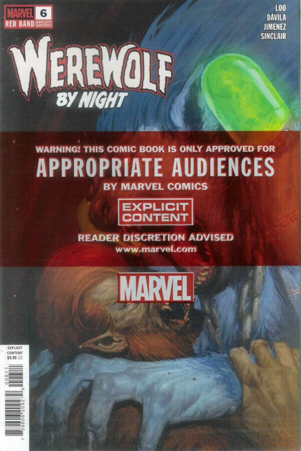 WEREWOLF BY NIGHT: RED BAND #6: E.M. Gist cover A