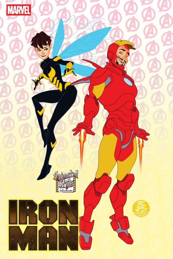 IRON MAN (2024 SERIES) #5: Mark Brooks Animated-Style cover C