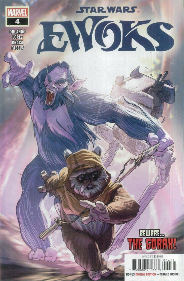 STAR WARS: EWOKS (2024 SERIES) #4: Pete Woods cover A
