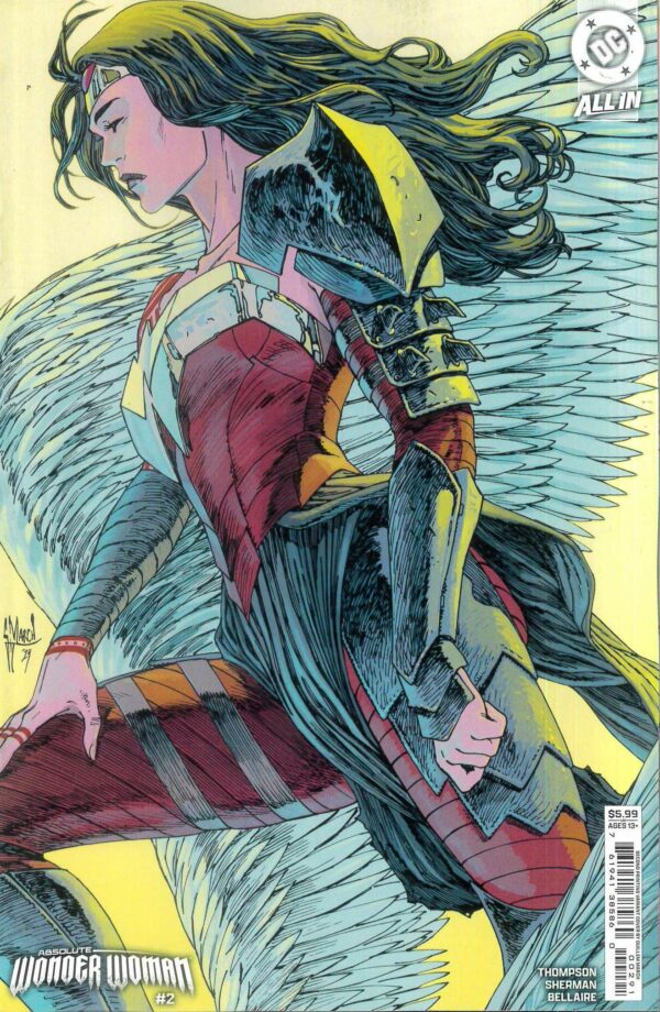 ABSOLUTE WONDER WOMAN #2: Guillem March 2nd Print cover B