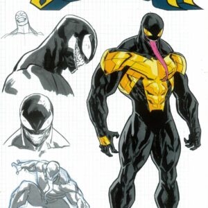 ALL NEW VENOM #2: Carlos E. Gomez Design RI cover P