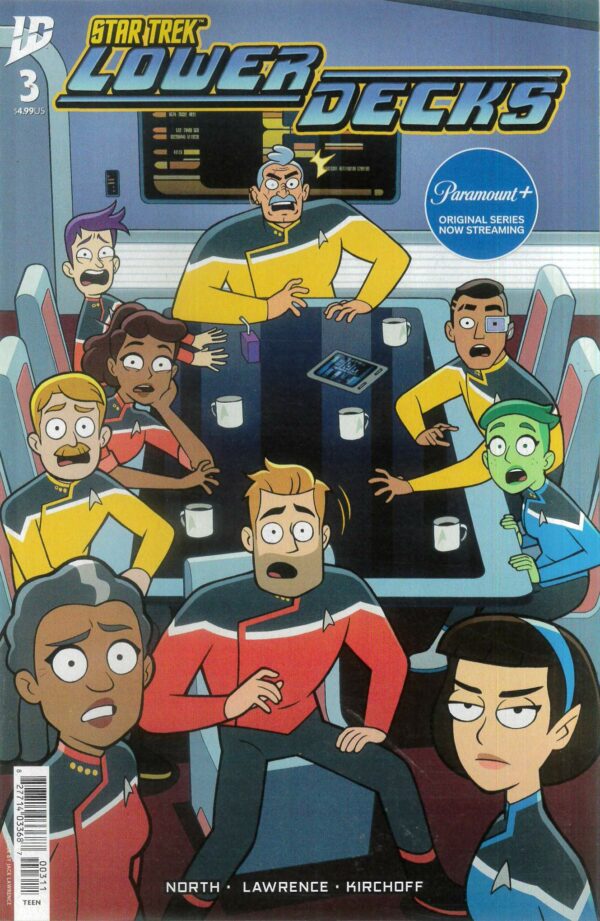 STAR TREK: LOWER DECKS (2024 SERIES) #3: Jack Lawrence cover A