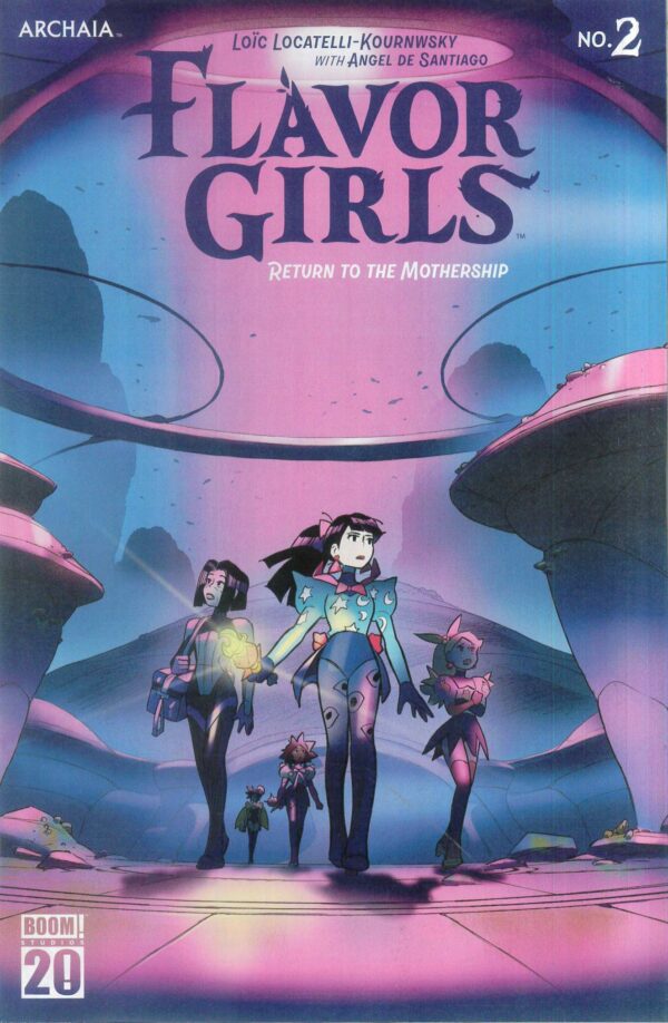 FLAVOR GIRLS: RETURN TO THE MOTHERSHIP #2: Loic Locatelli-Kournwsky cover A