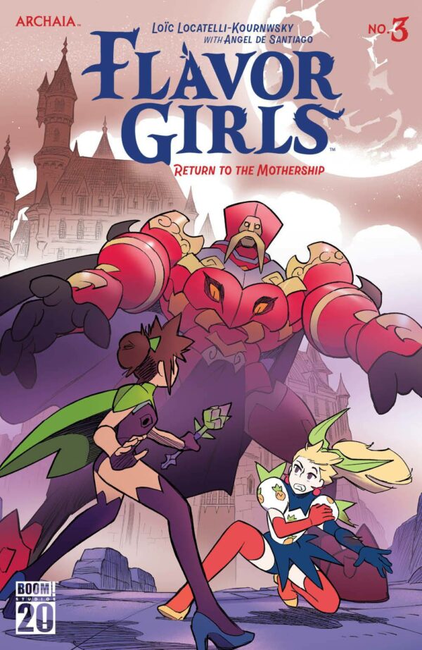 FLAVOR GIRLS: RETURN TO THE MOTHERSHIP #3 Loic Locatelli-Kournwsky cover A