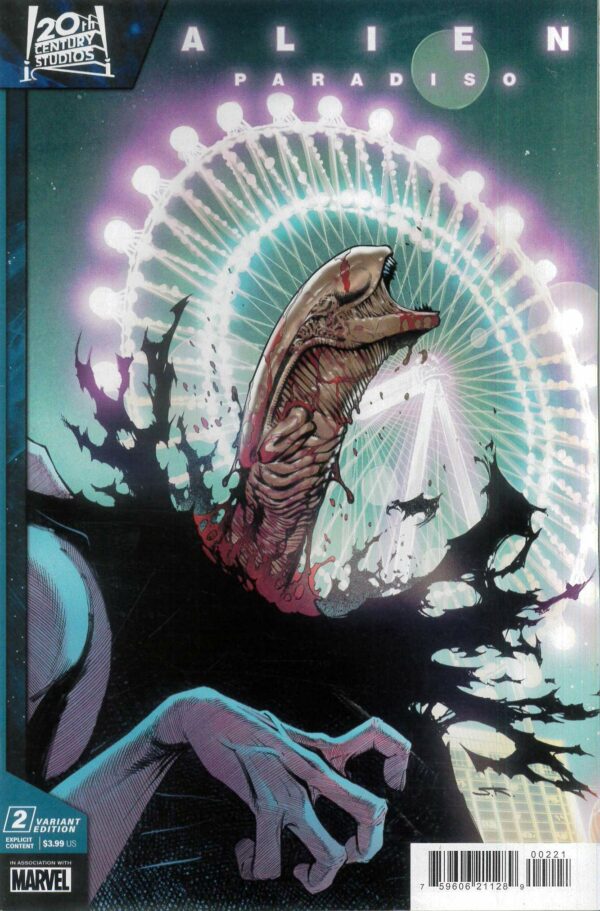 ALIEN: PARADISO #2: Sumit Kumar cover B