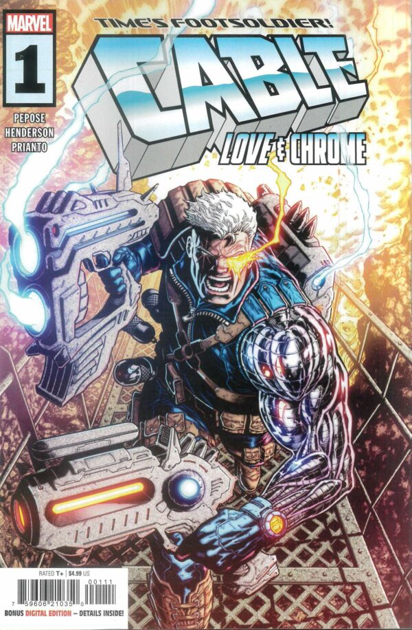 CABLE: LOVE AND CHROME #1: Ian Churchill cover A