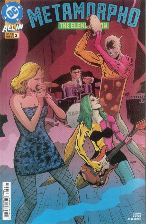 METAMORPHO: THE ELEMENT MAN #2: Steve Lieber cover A