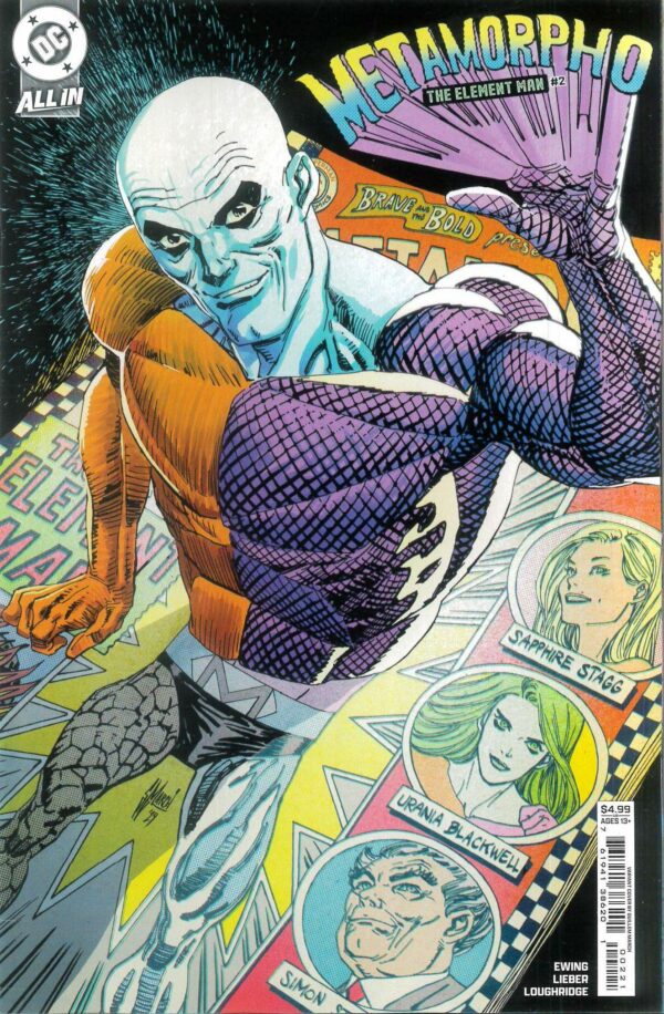 METAMORPHO: THE ELEMENT MAN #2: Guillem March cover B