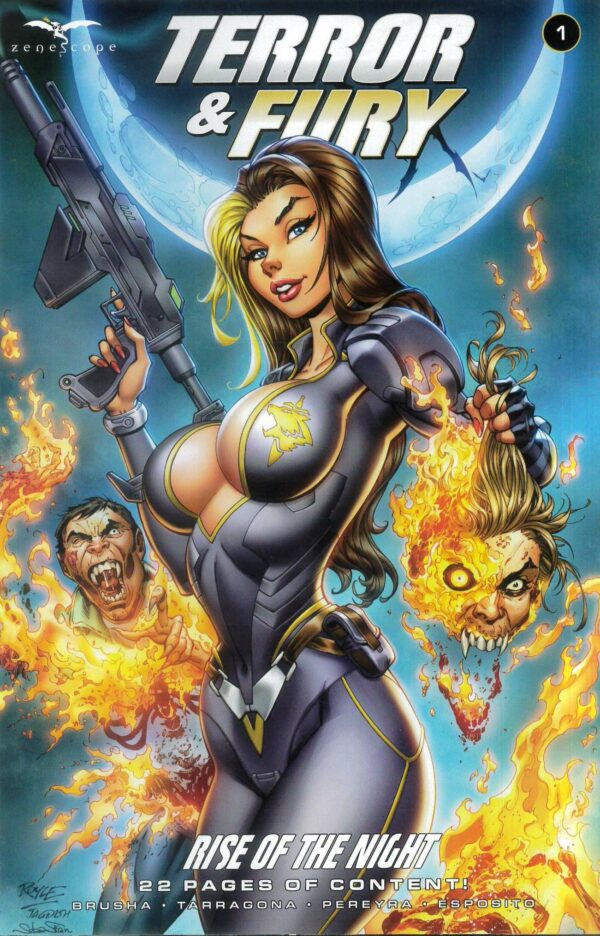TERROR AND FURY #1: John Royle cover D