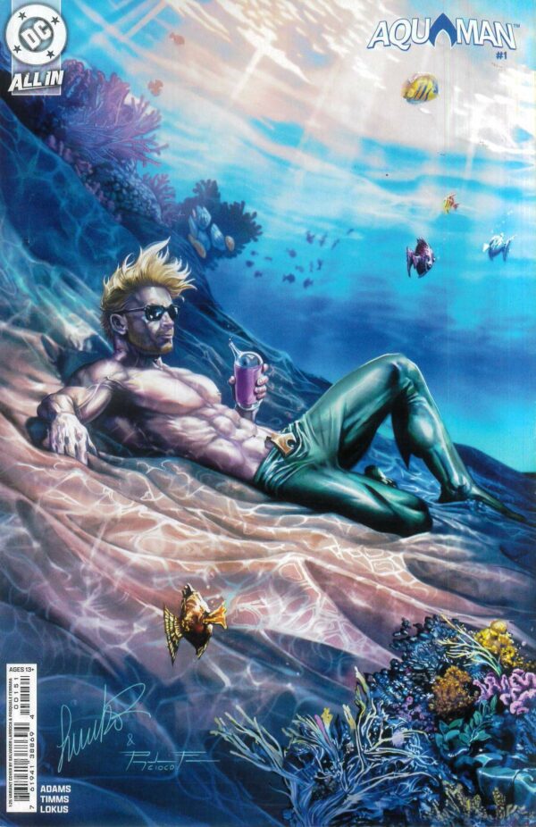 AQUAMAN (2025 SERIES) #1: Salvador Larroca RI cover E