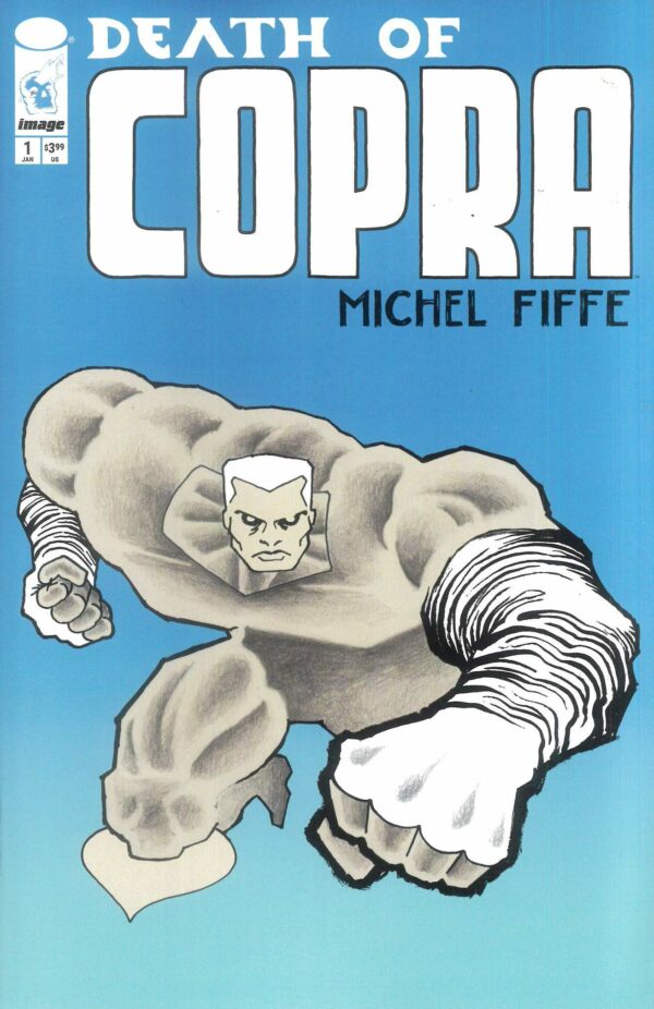 DEATH OF COPRA #1: Michel Fiffe Blue cover B