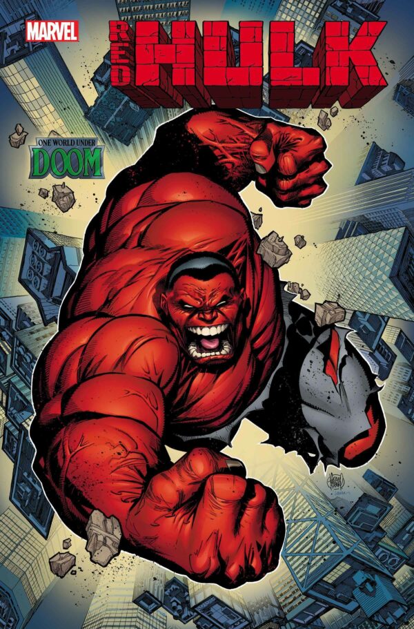 RED HULK (2025 SERIES) #1: Adam Kubert Foil cover F