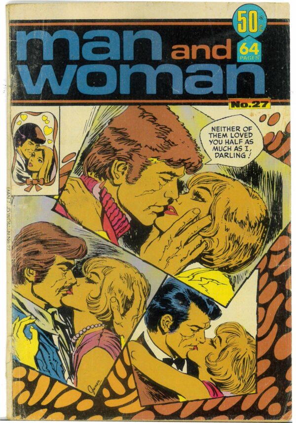 MAN AND WOMAN (1978 SERIES) #27: GD/VG