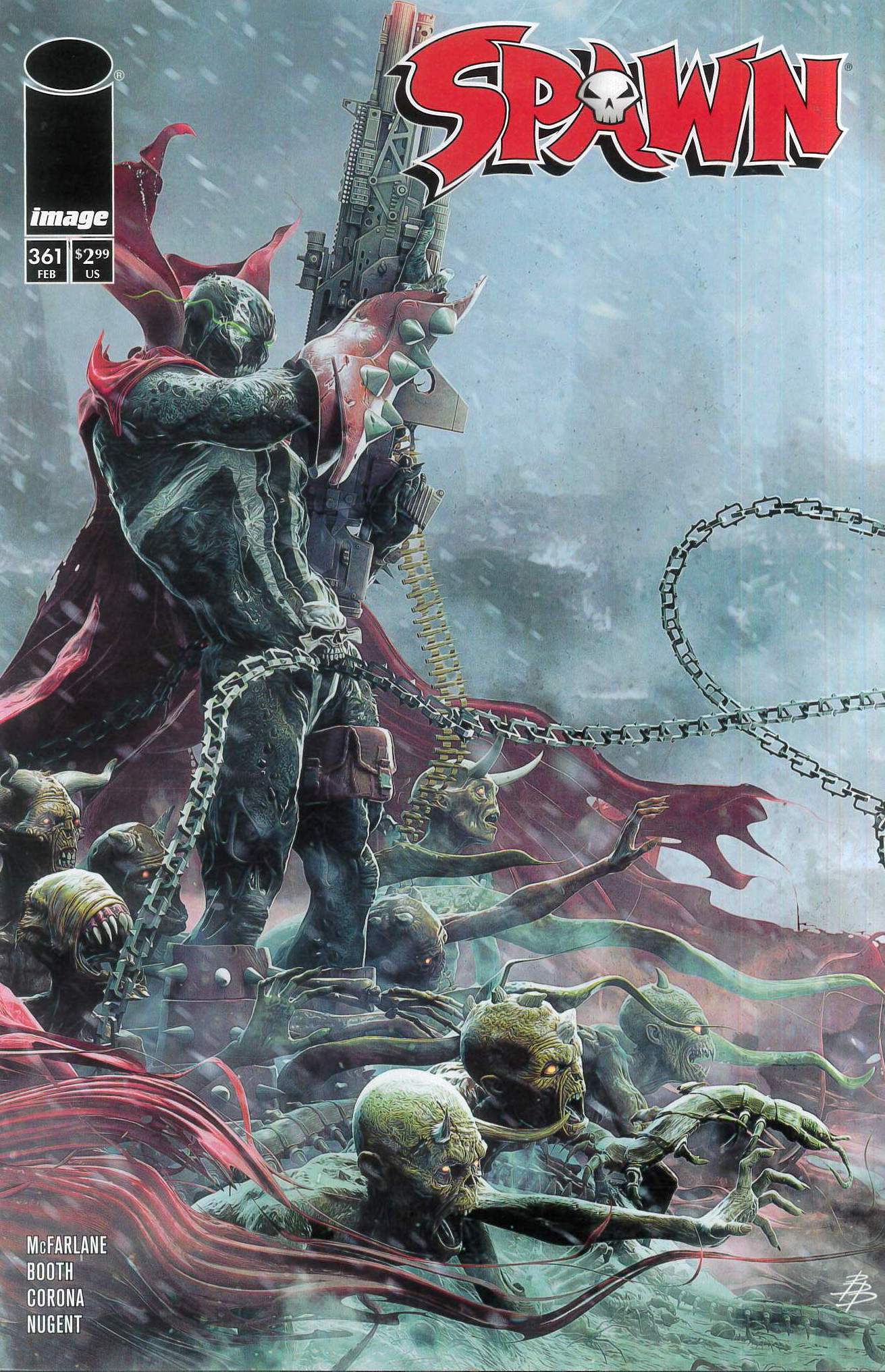 SPAWN #361: Bjorn Barends cover A SPAWN #361: Bjorn Barends cover A