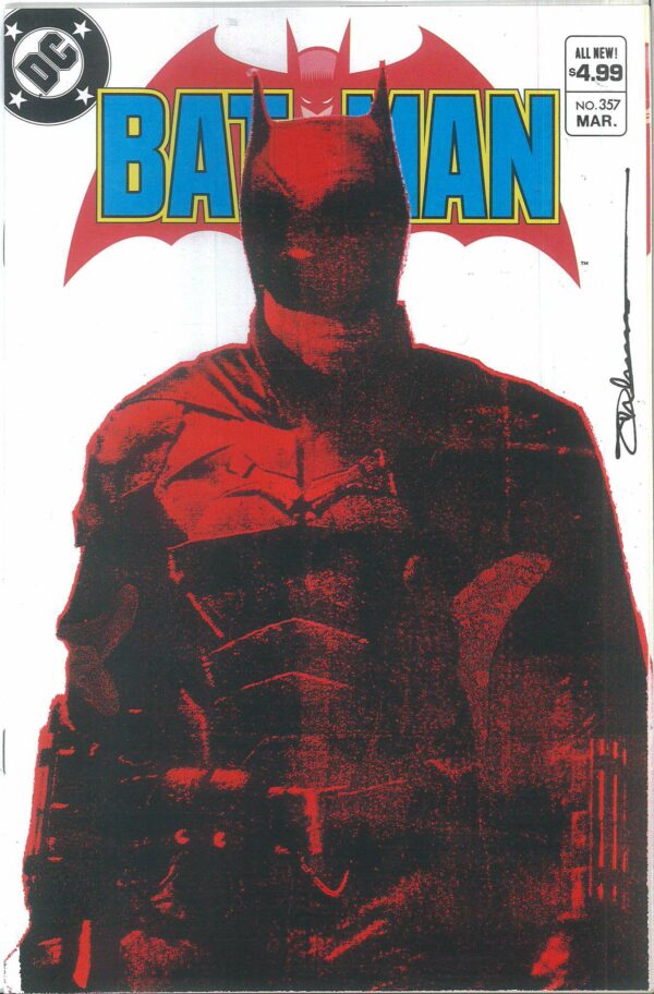 BATMAN (1939-2011 SERIES) #357: Blank Sketch cover 2nd Print