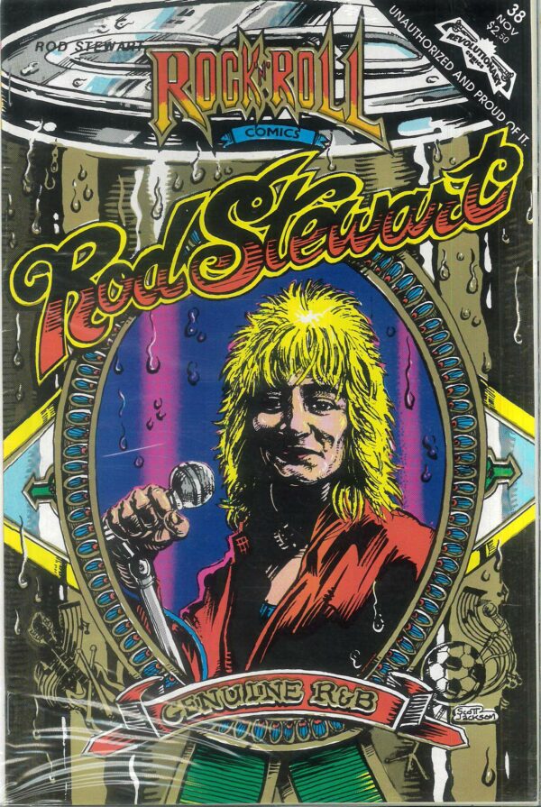 ROCK N ROLL COMICS (1989-1993 SERIES) #38: Rod Stewart