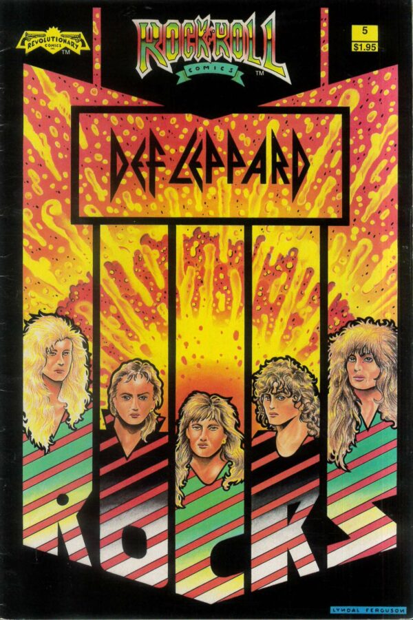 ROCK N ROLL COMICS (1989-1993 SERIES) #5: Def Leppard