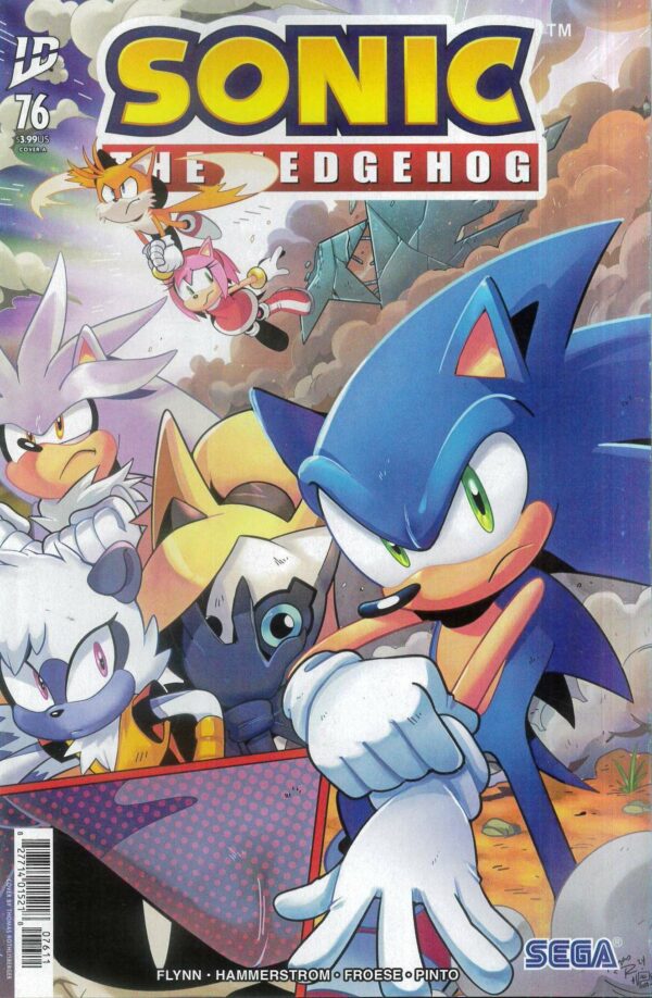 SONIC THE HEDGEHOG (2018 SERIES) #76: Thomas Rothlisberger cover A